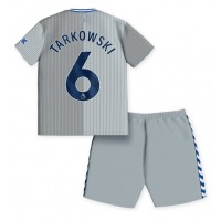 Maglie da calcio Everton James Tarkowski #6 Terza Maglia Bambino 2023-24 Manica Corta (+ Pantaloni corti)